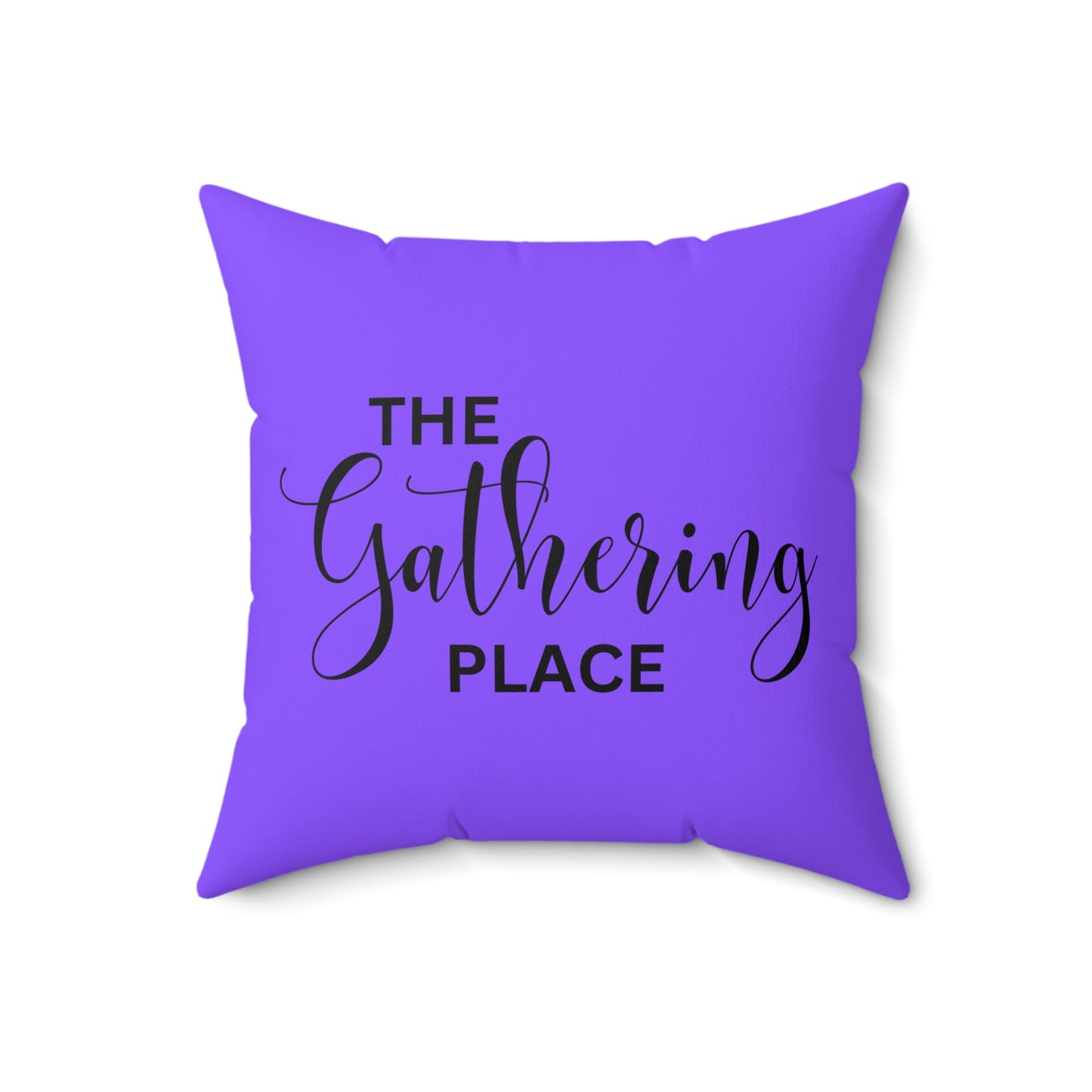"The Gathering Place" Throw Pillow