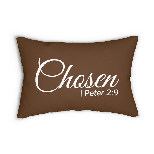 Scripture Chosen 1 Peter 2:9 Bible Verse Accent Pillow