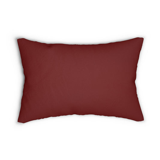 Maroon Accent Pillow