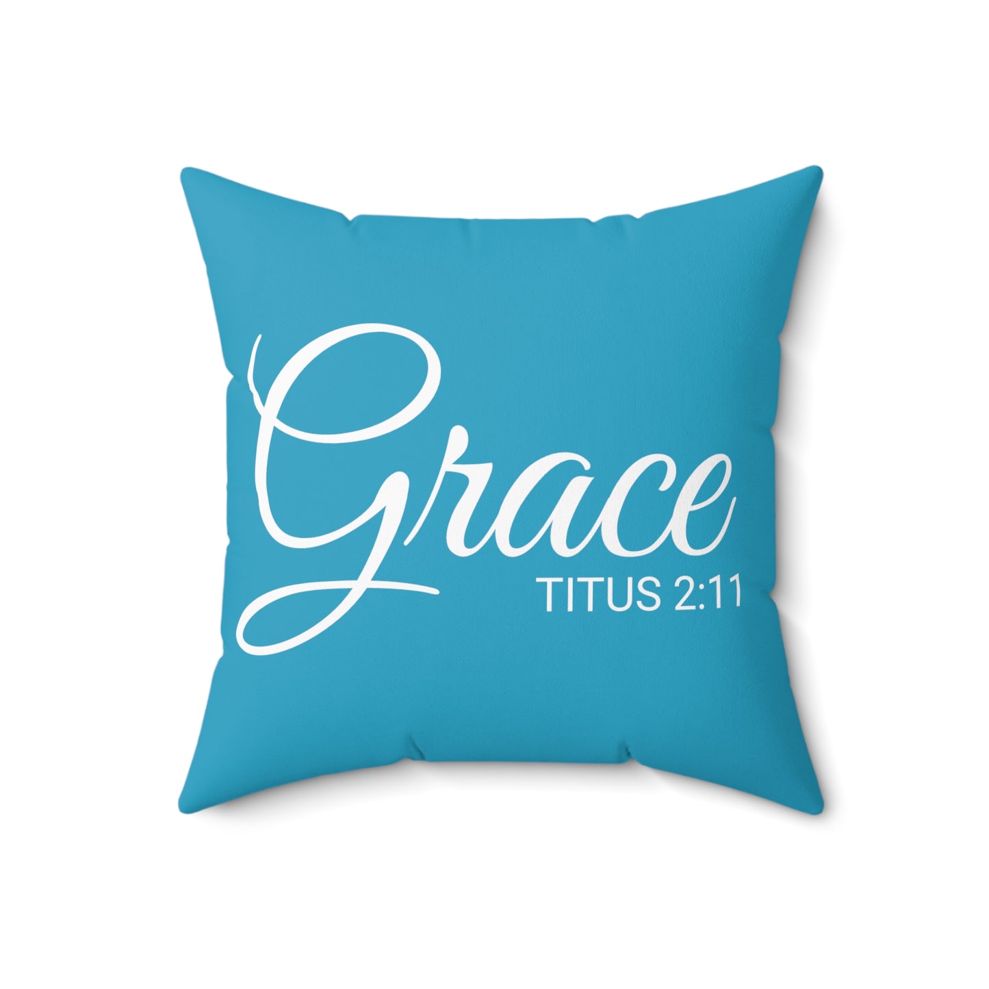Scripture Grace Titus 2:11 Bible Verse Pillow
