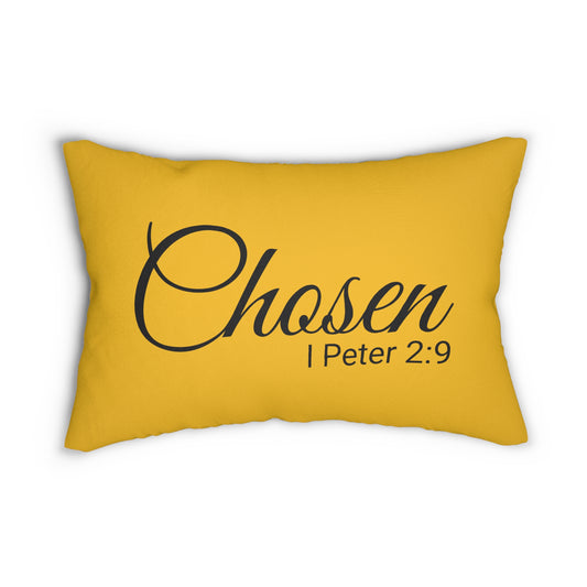 Scripture Chosen 1 Peter 2:9 Bible Verse Accent Pillow