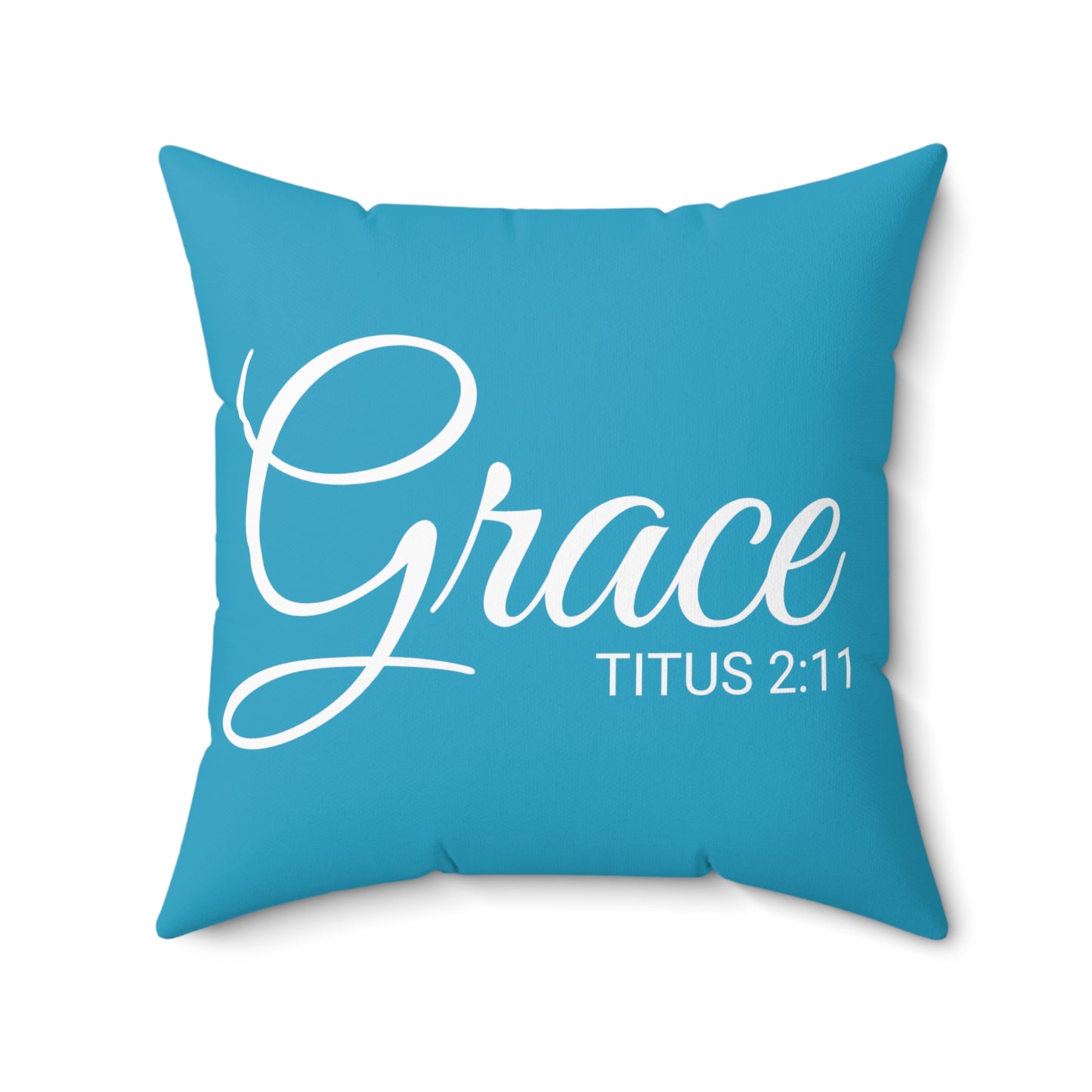 Scripture Grace Titus 2:11 Bible Verse Pillow