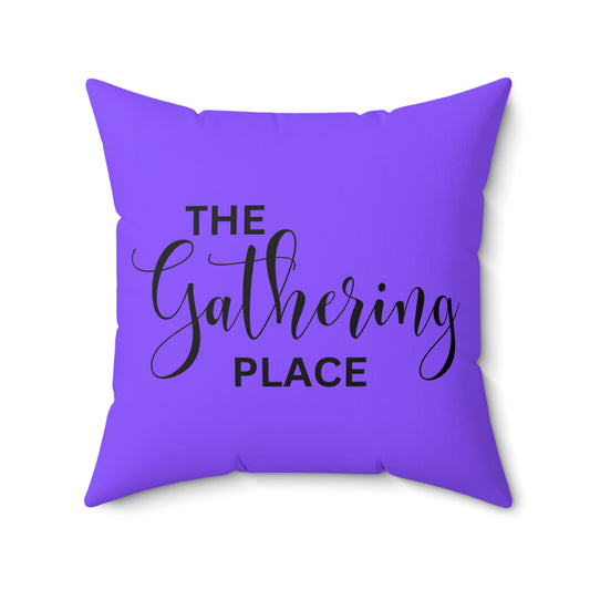 "The Gathering Place" Throw Pillow