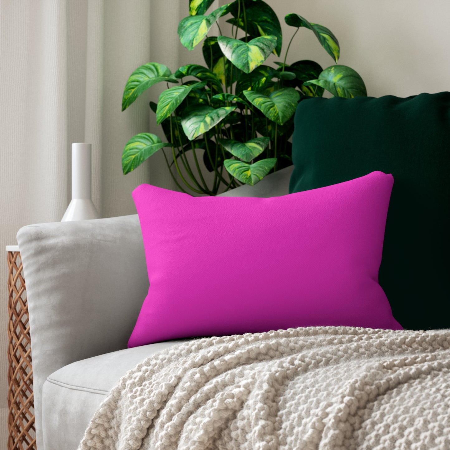 Pink Accent Pillow