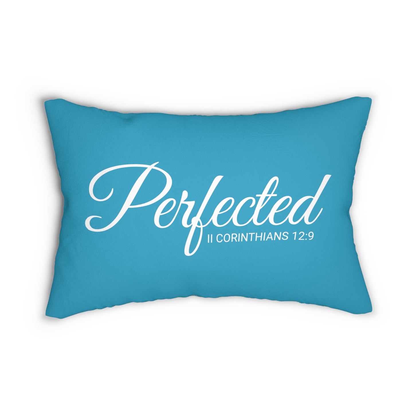 Scripture Perfected 2 Corinthians 12:9 Bible Verse Pillow