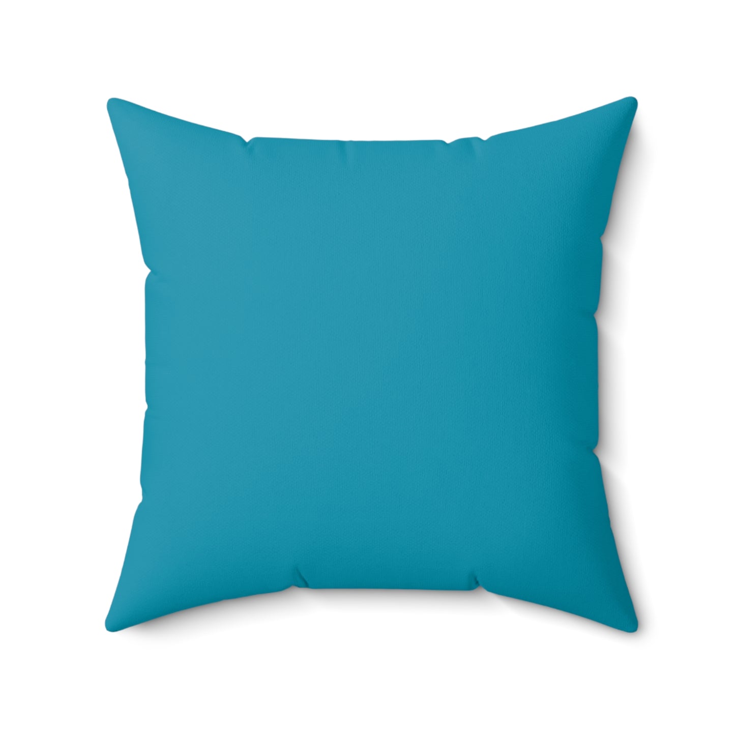 Peacock Blue (Matching Geometric/The Gathering Place) Throw Pillow