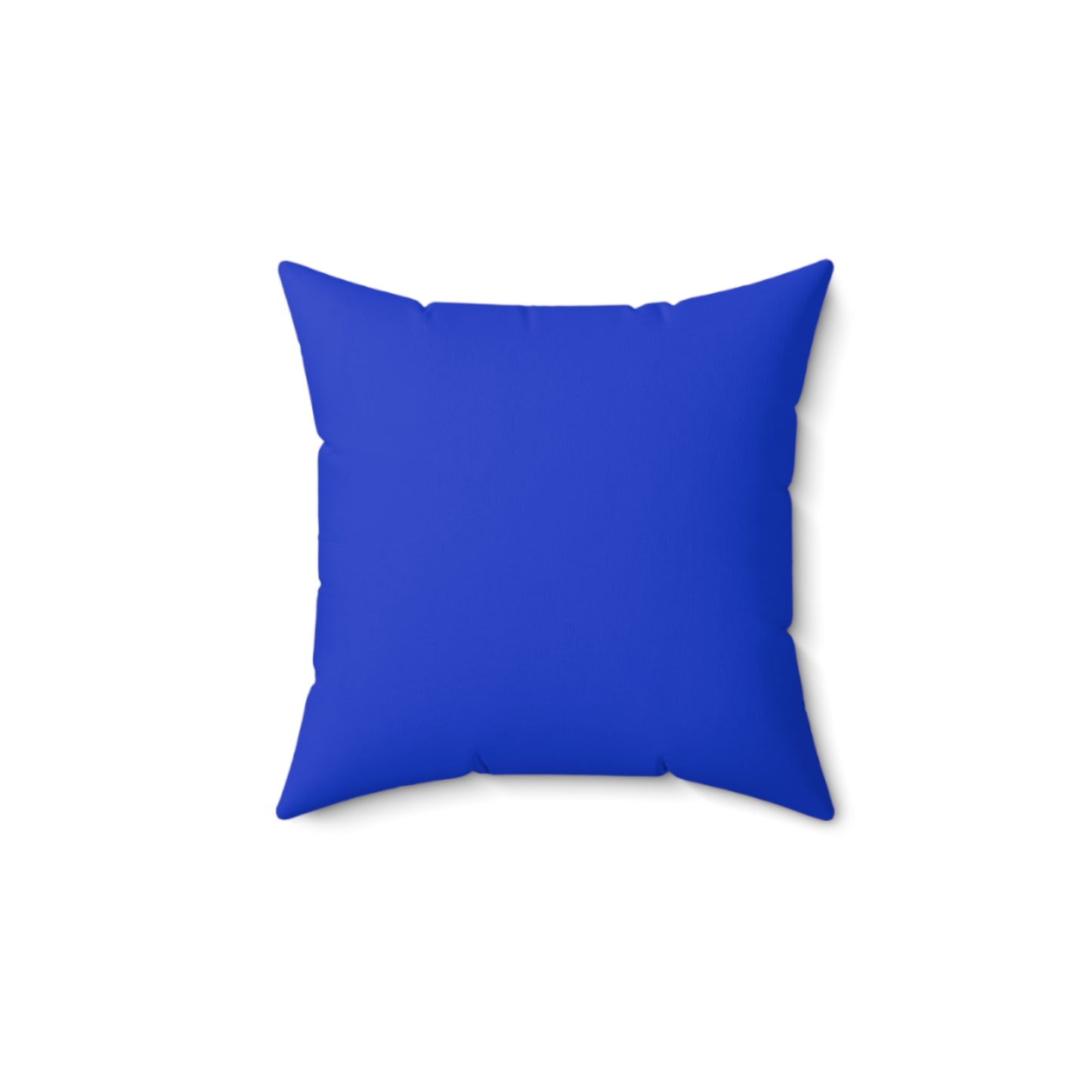 Cobalt Blue (Matching Geometric/The Gathering Place) Throw Pillow