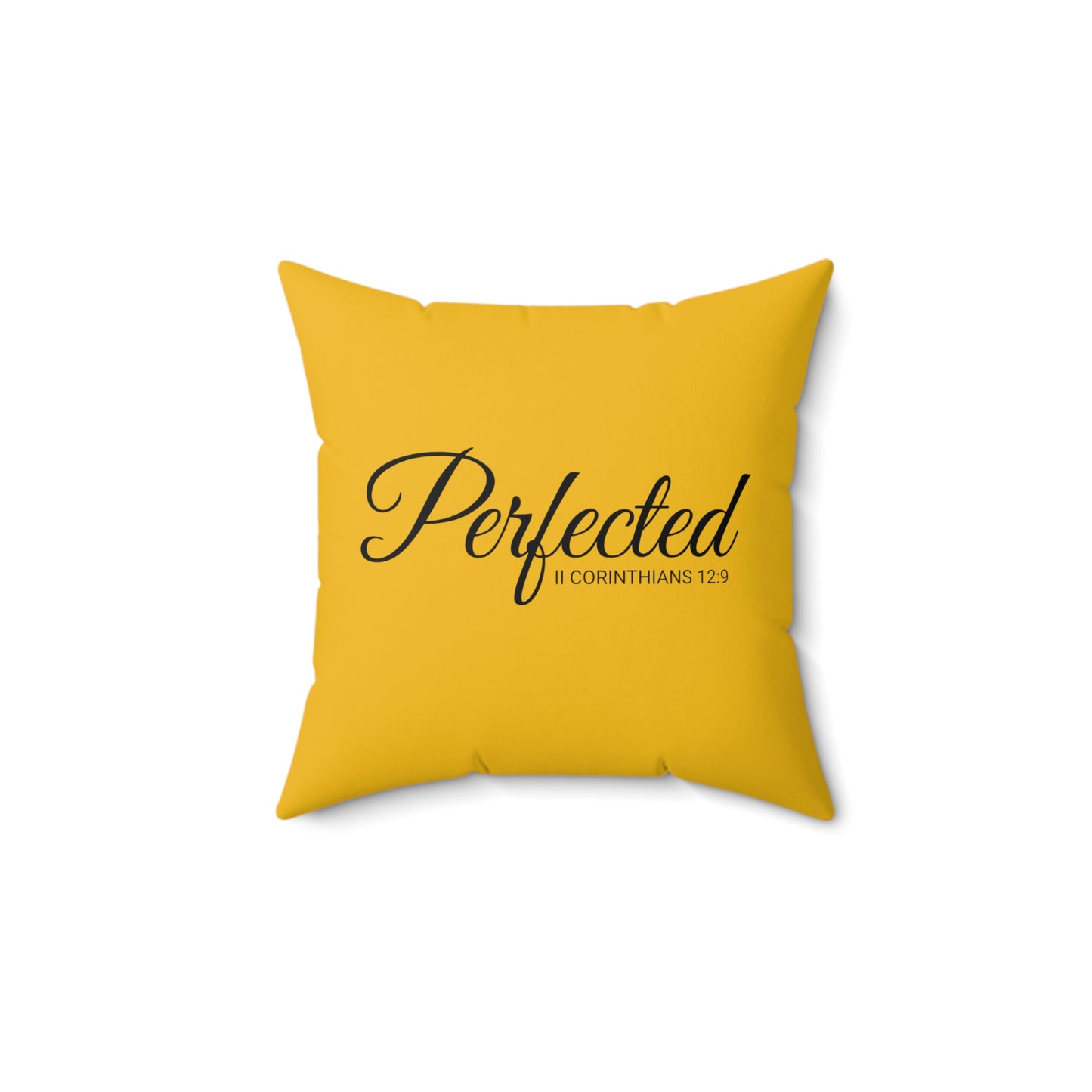 Scripture Perfected 2 Corinthians 12:9 Bible Verse Pillow