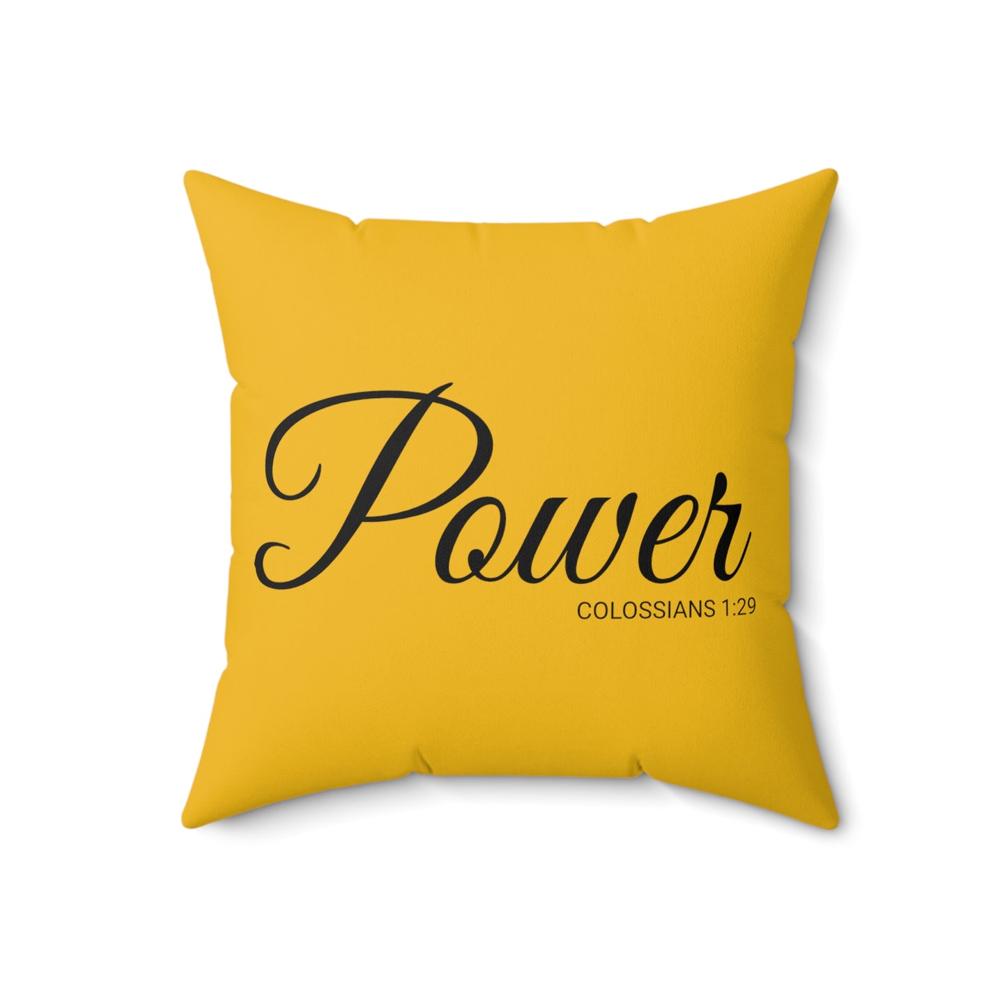 Scripture Power Colossians 1:29 Bible Verse Pillow