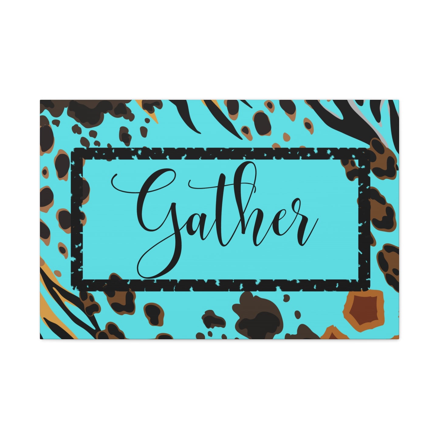 Christian Wall Art: Gather (Wood Frame Ready to Hang)