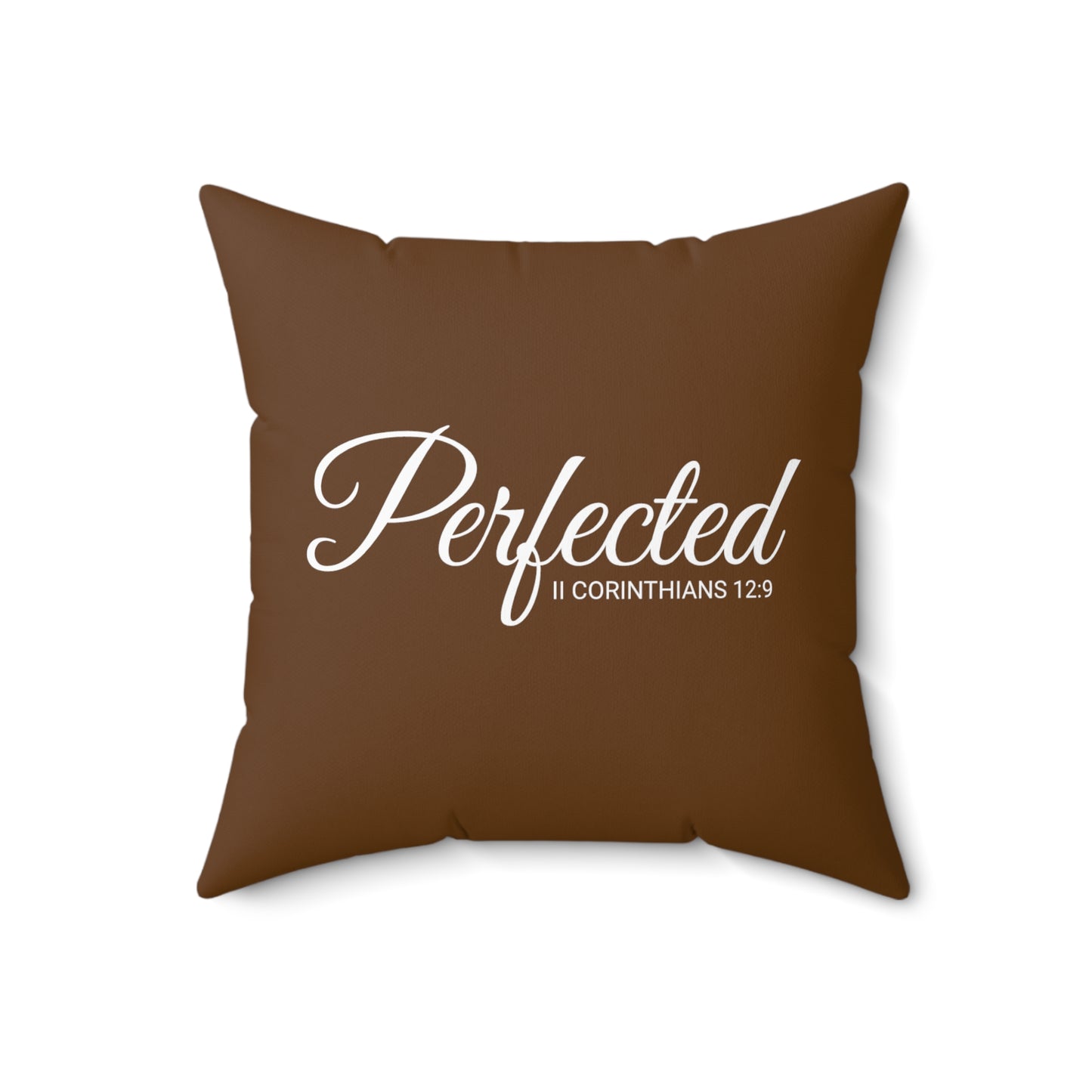 Scripture Perfected 2 Corinthians 12:9 Bible Verse Pillow