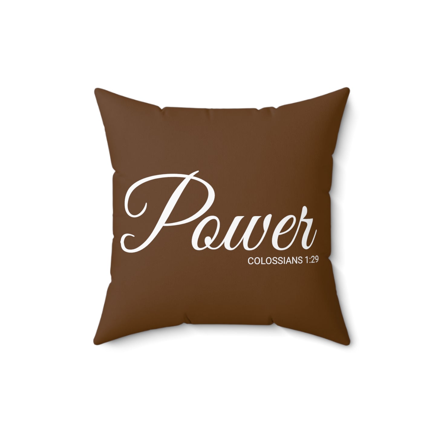 Scripture Power Colossians 1:29 Bible Verse Pillow