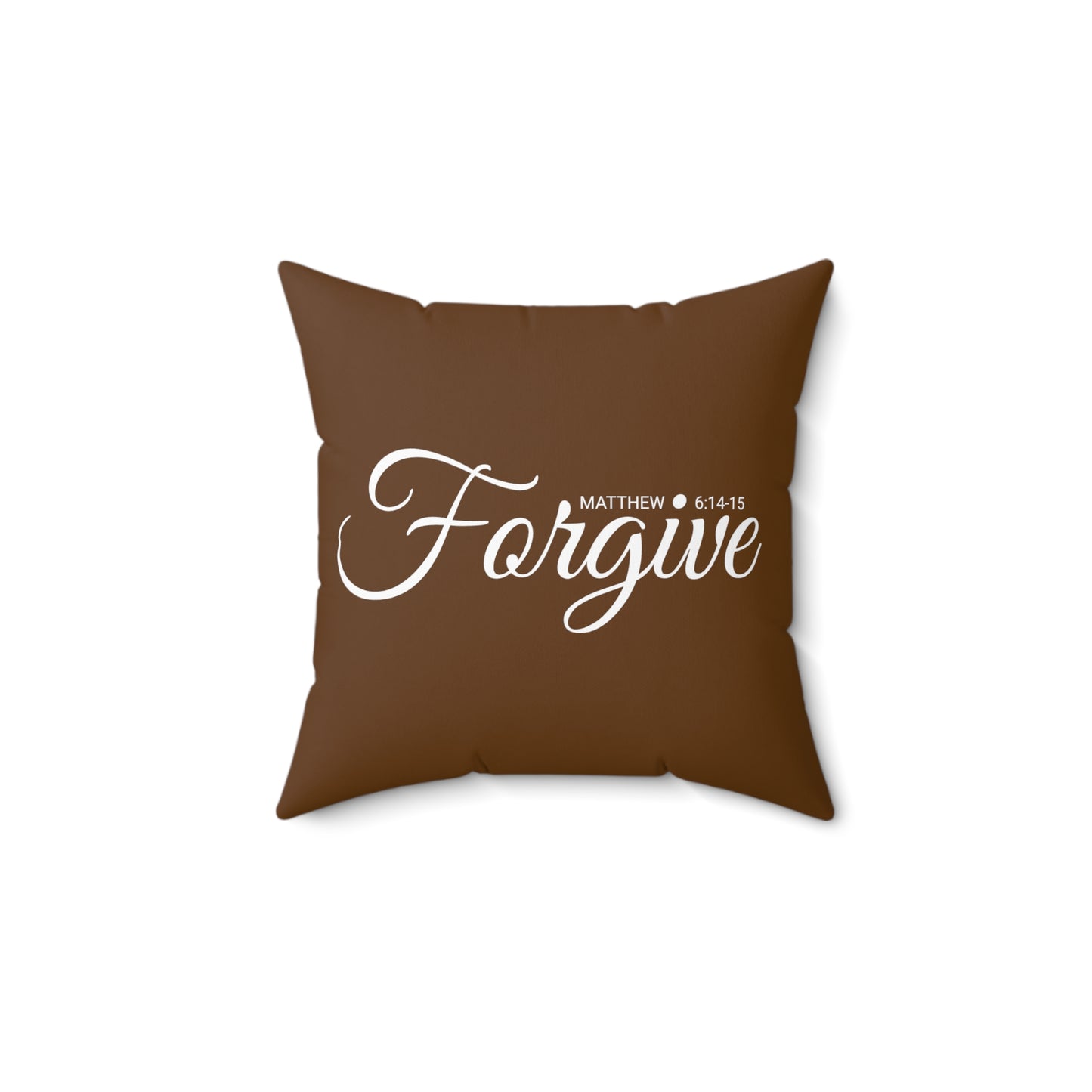 Scripture Forgive Matthew 6:14-15 Bible Verse Pillow