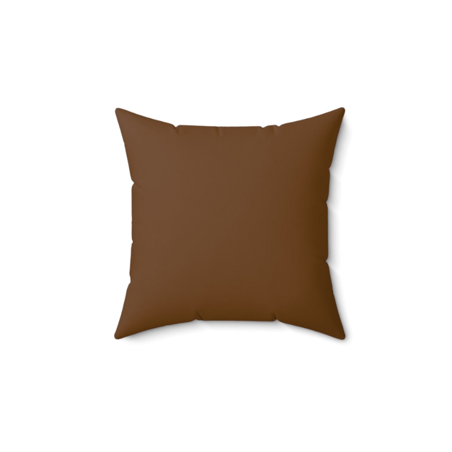 Leopard Print (Dual) Brown Throw Pillow