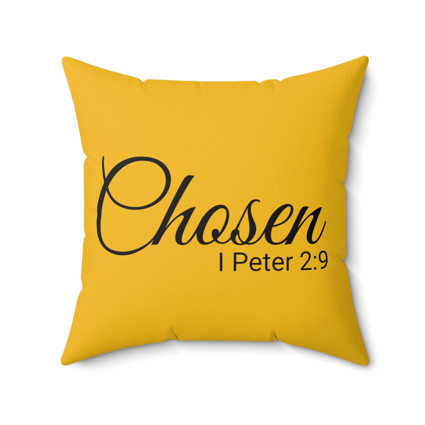 Scripture Chosen 1 Peter 2:9 Bible Verse Throw Pillow