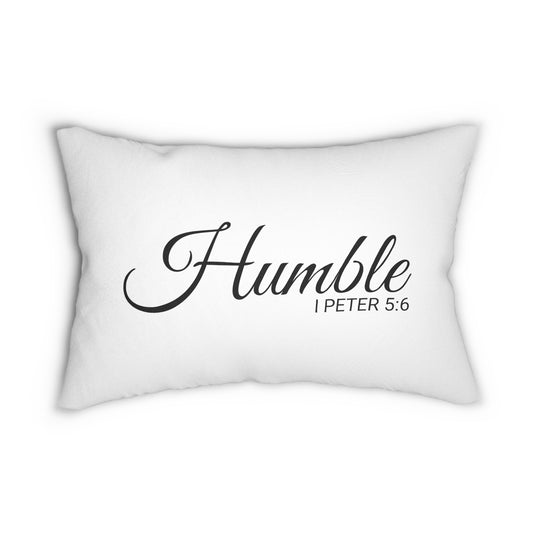 Scripture Humble 1 Peter 5:6 Bible Verse Pillow