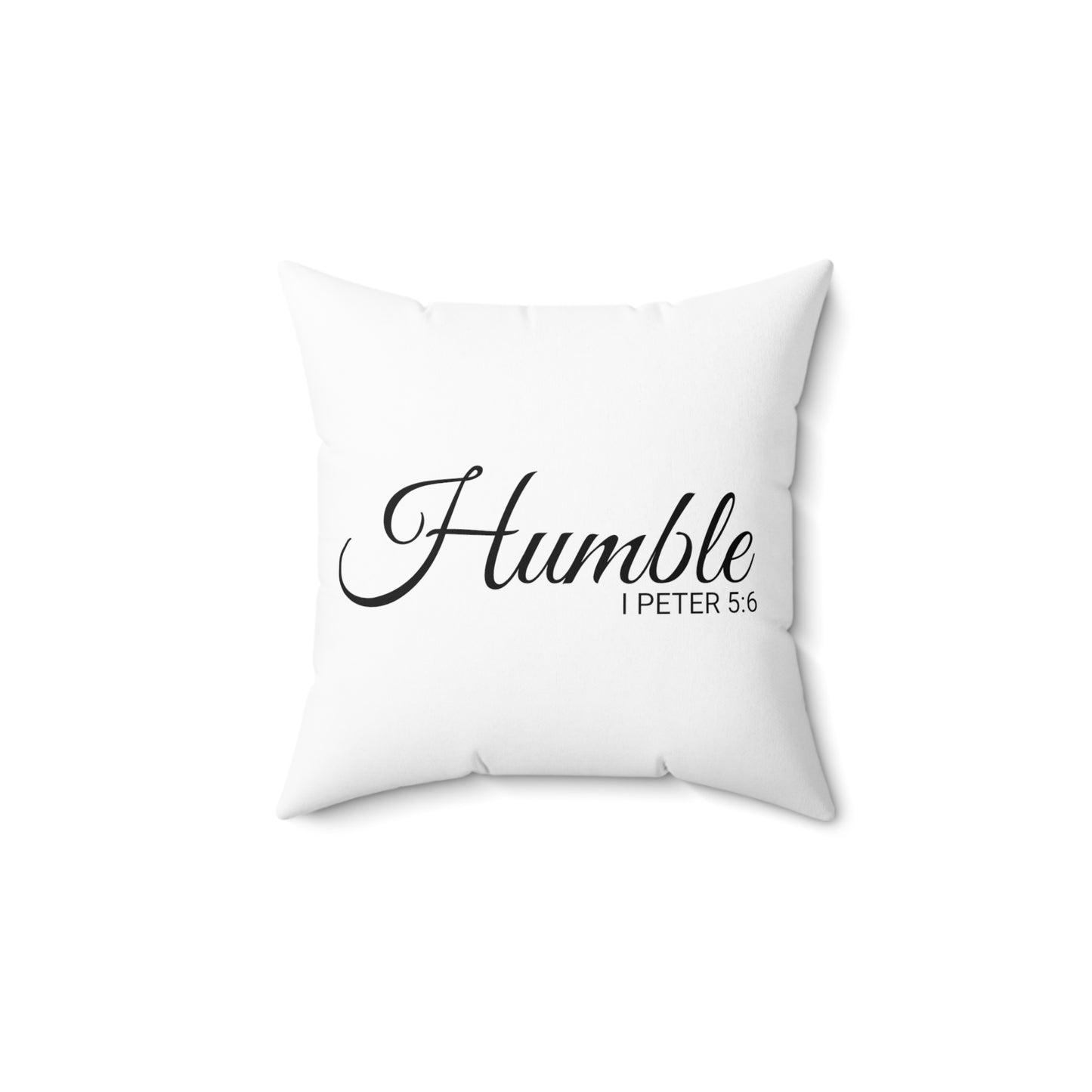 Scripture Humble 1 Peter 5:6 Bible Verse Pillow