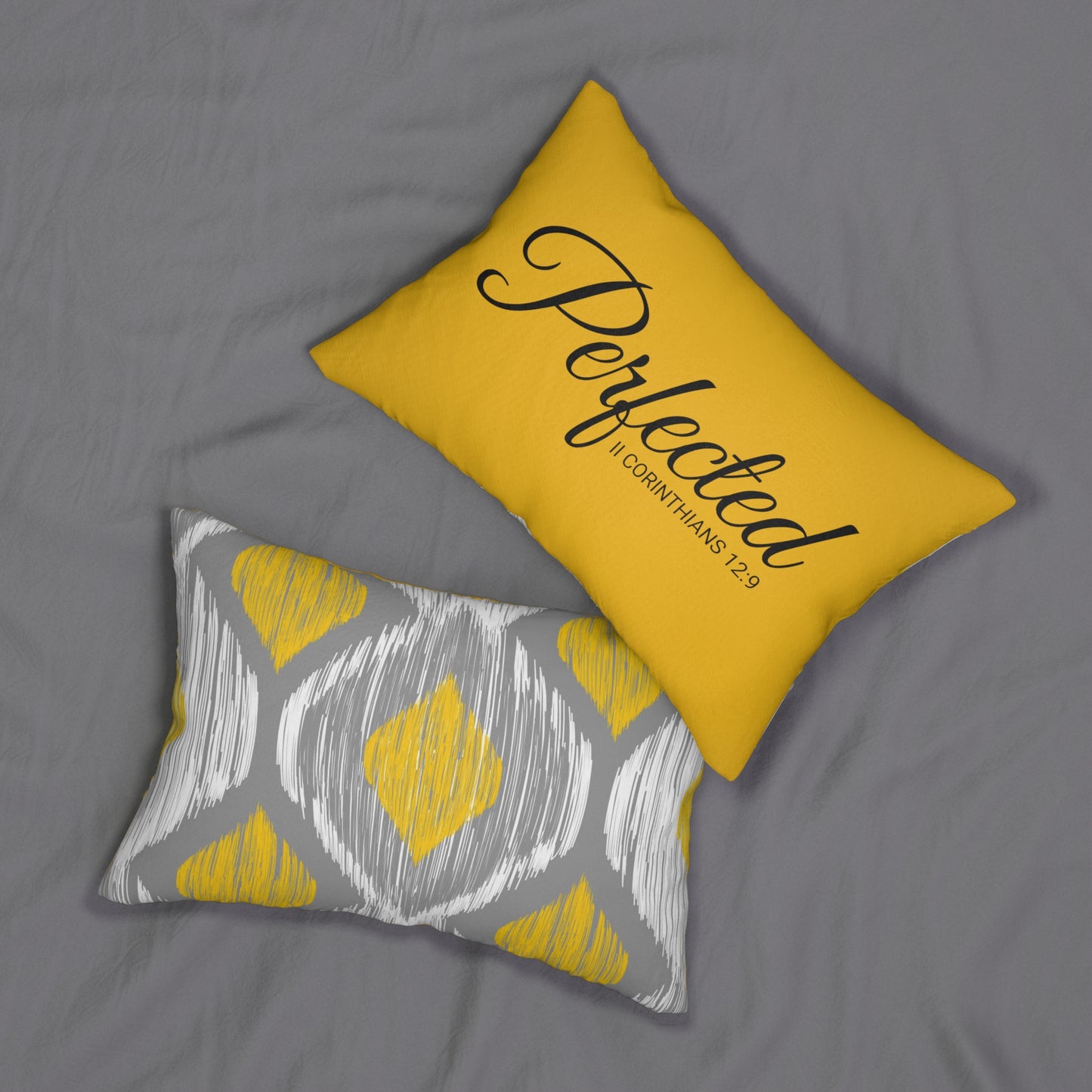 Scripture Perfected 2 Corinthians 12:9 Bible Verse Pillow