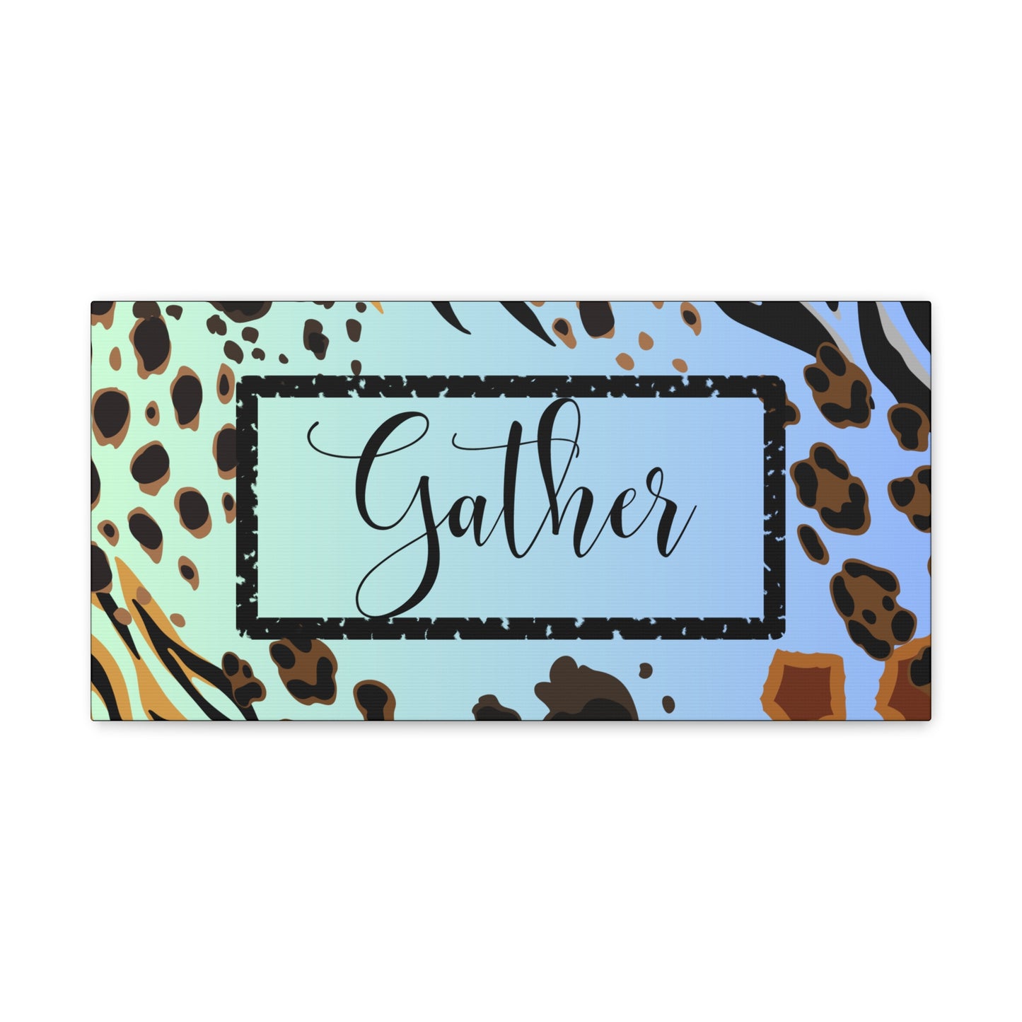 Christian Wall Art: Gather (Wood Frame Ready to Hang)