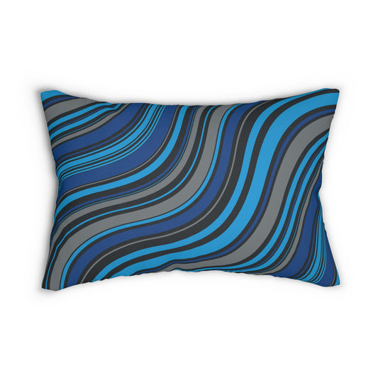 Color of Wave Accent Pillow