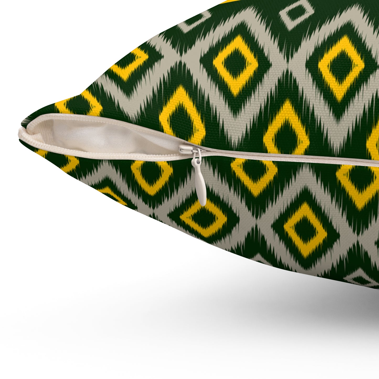 Ikat Style Throw Pillow