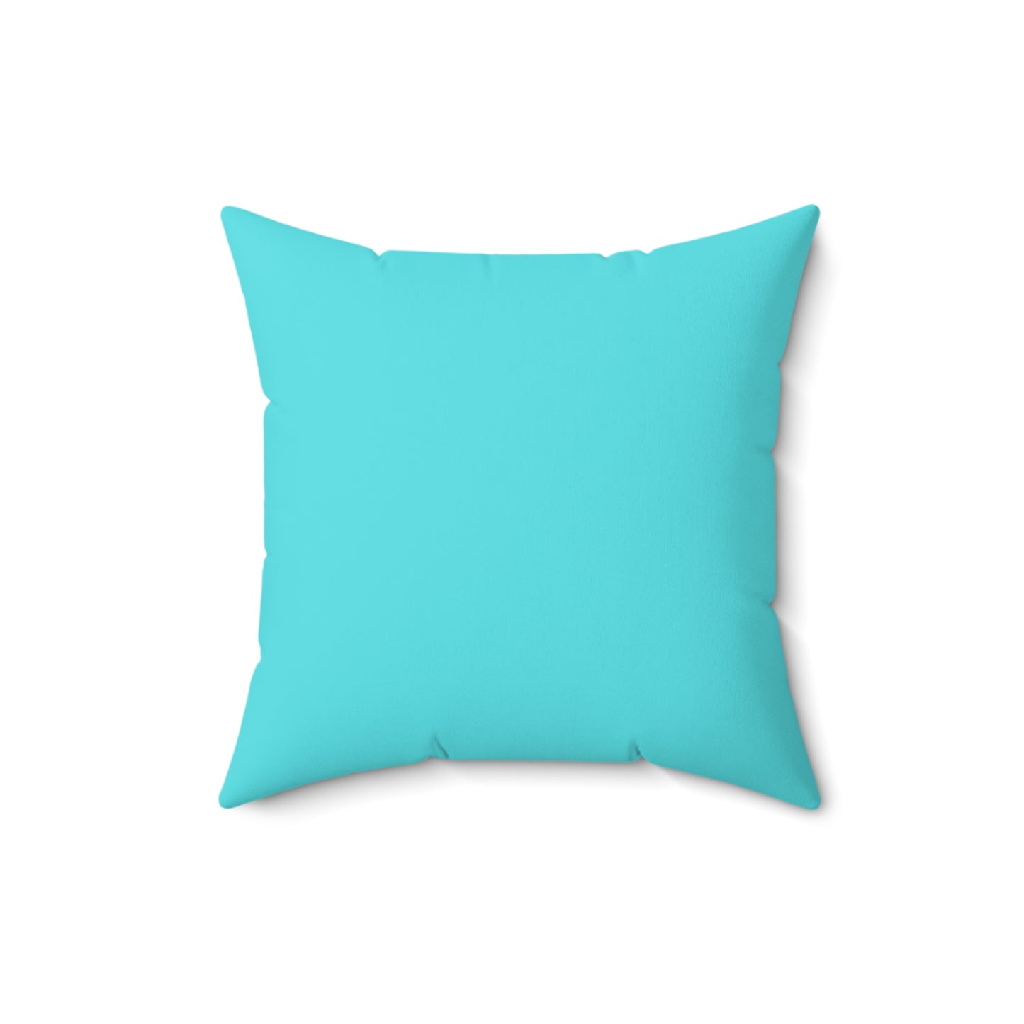 Leopard Print (Dual) Turquoise Throw Pillow