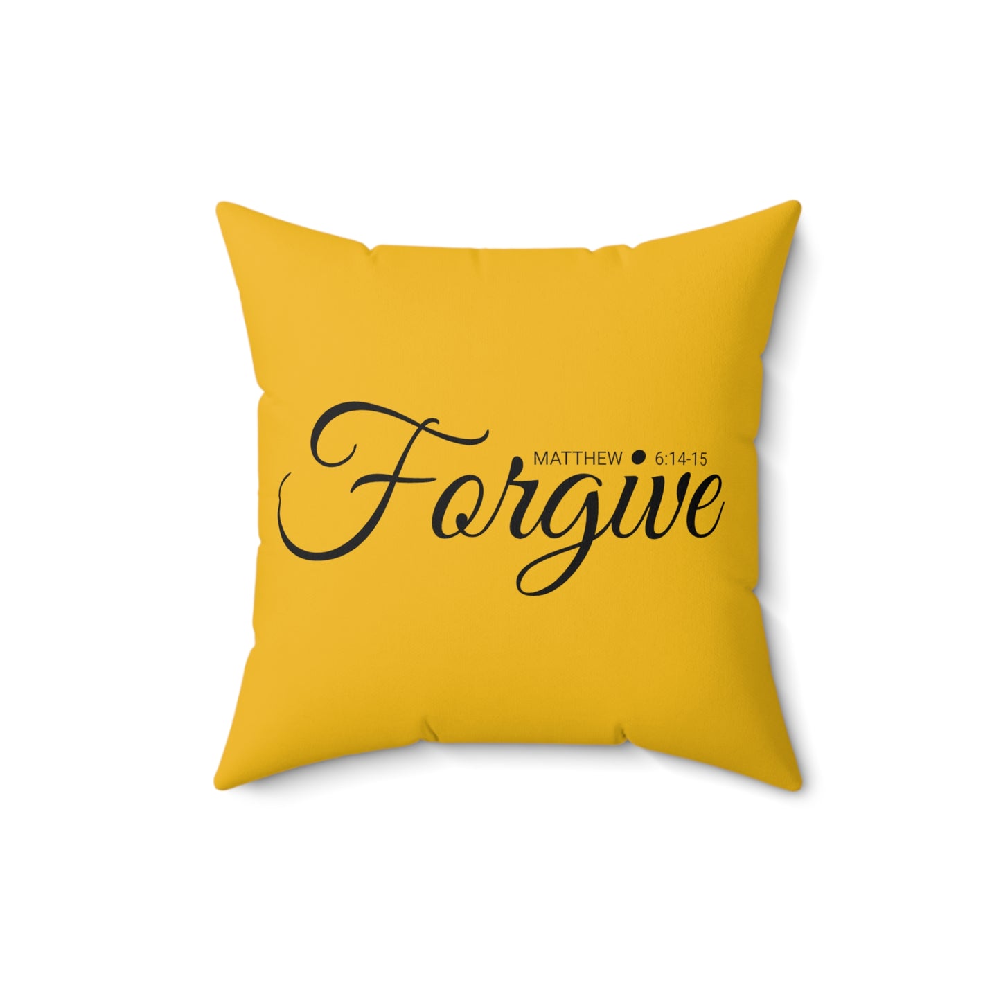 Scripture Forgive Matthew 6:14-15 Bible Verse Pillow