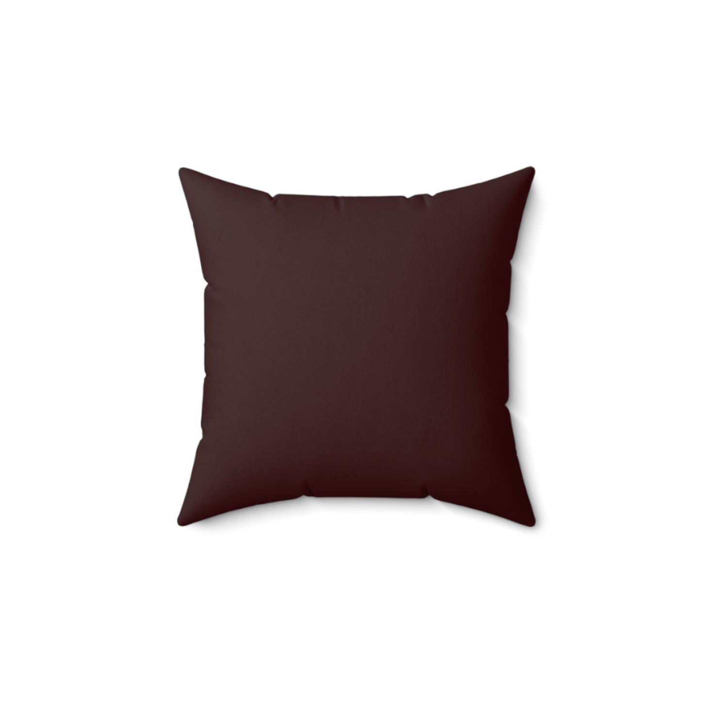 Dark Burgundy Throw Pillow