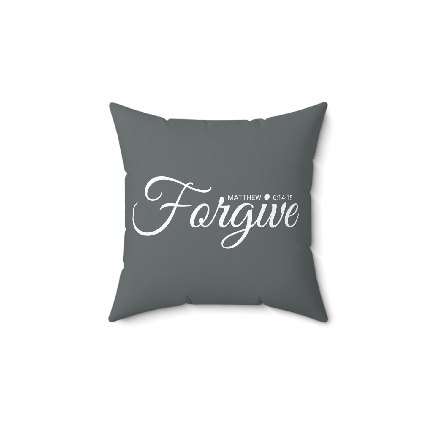 Scripture Forgive Matthew 6:14-15 Bible Verse Pillow