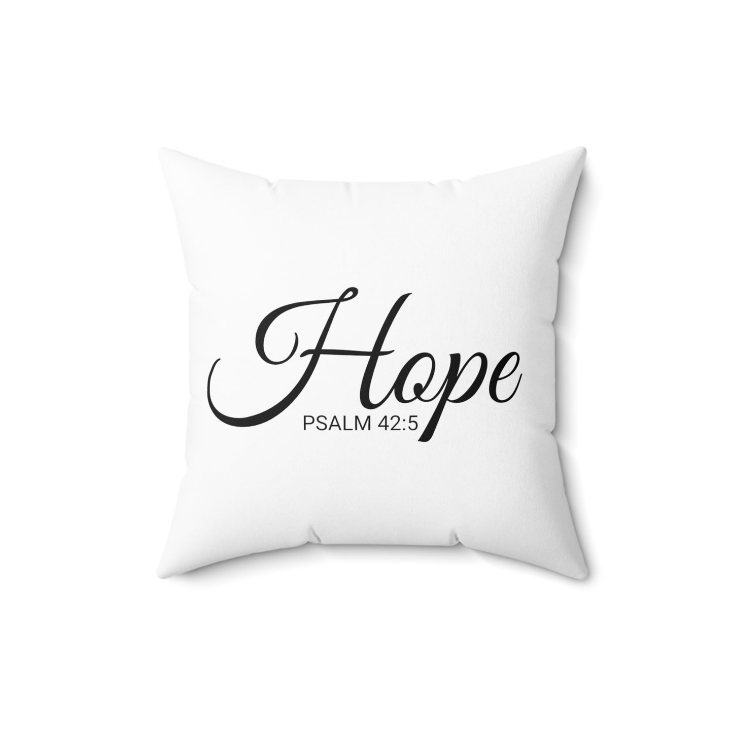 Scripture Hope Psalm 42:5 Bible Verse Pillow