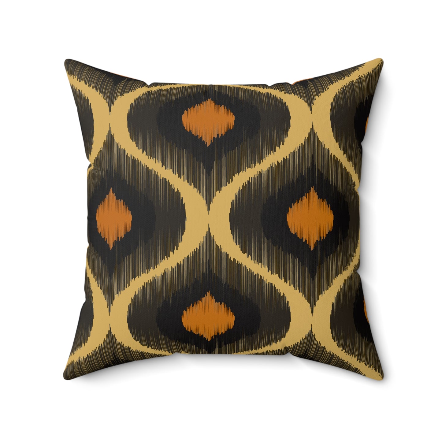 Ikat Style Throw Pillow