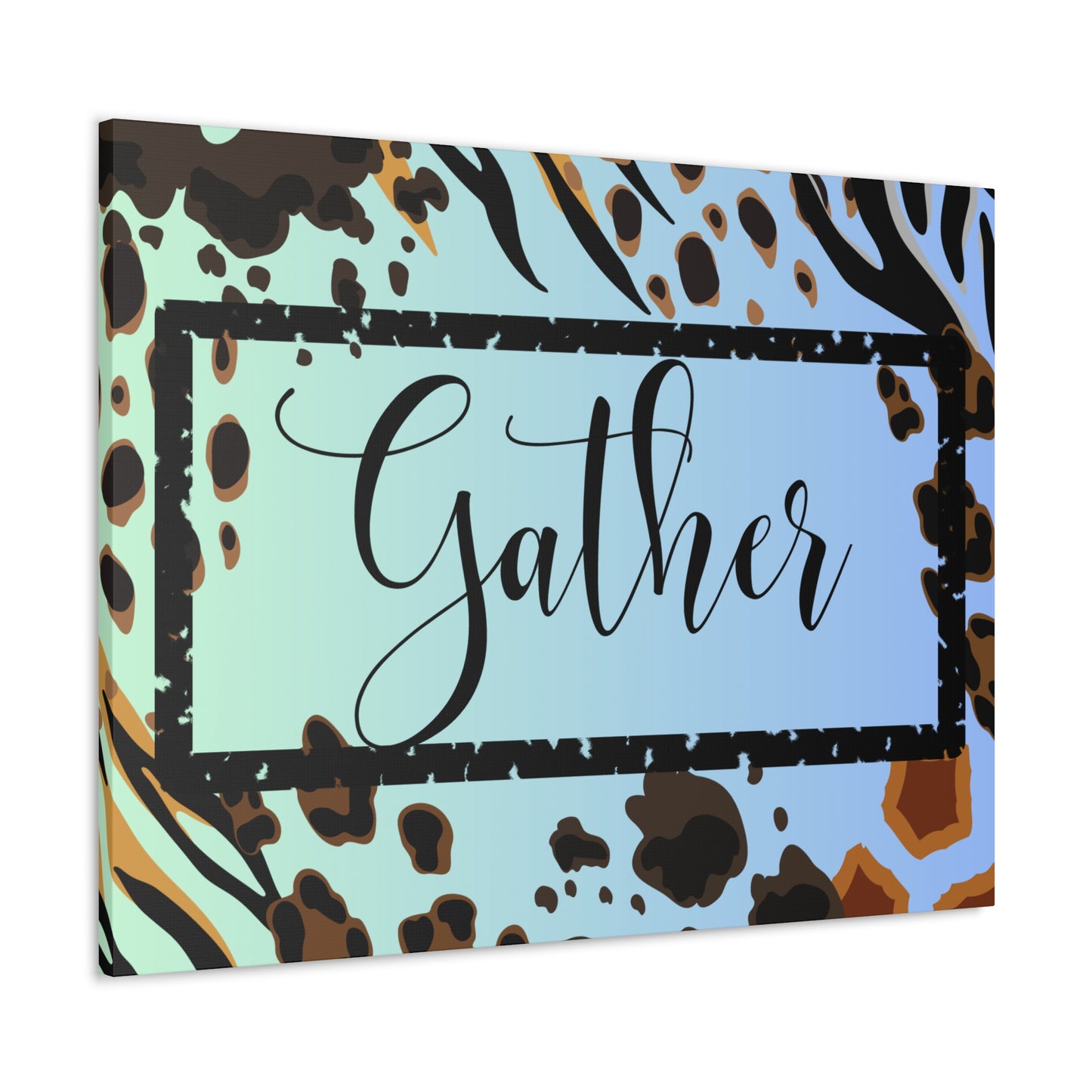 Christian Wall Art: Gather (Wood Frame Ready to Hang)