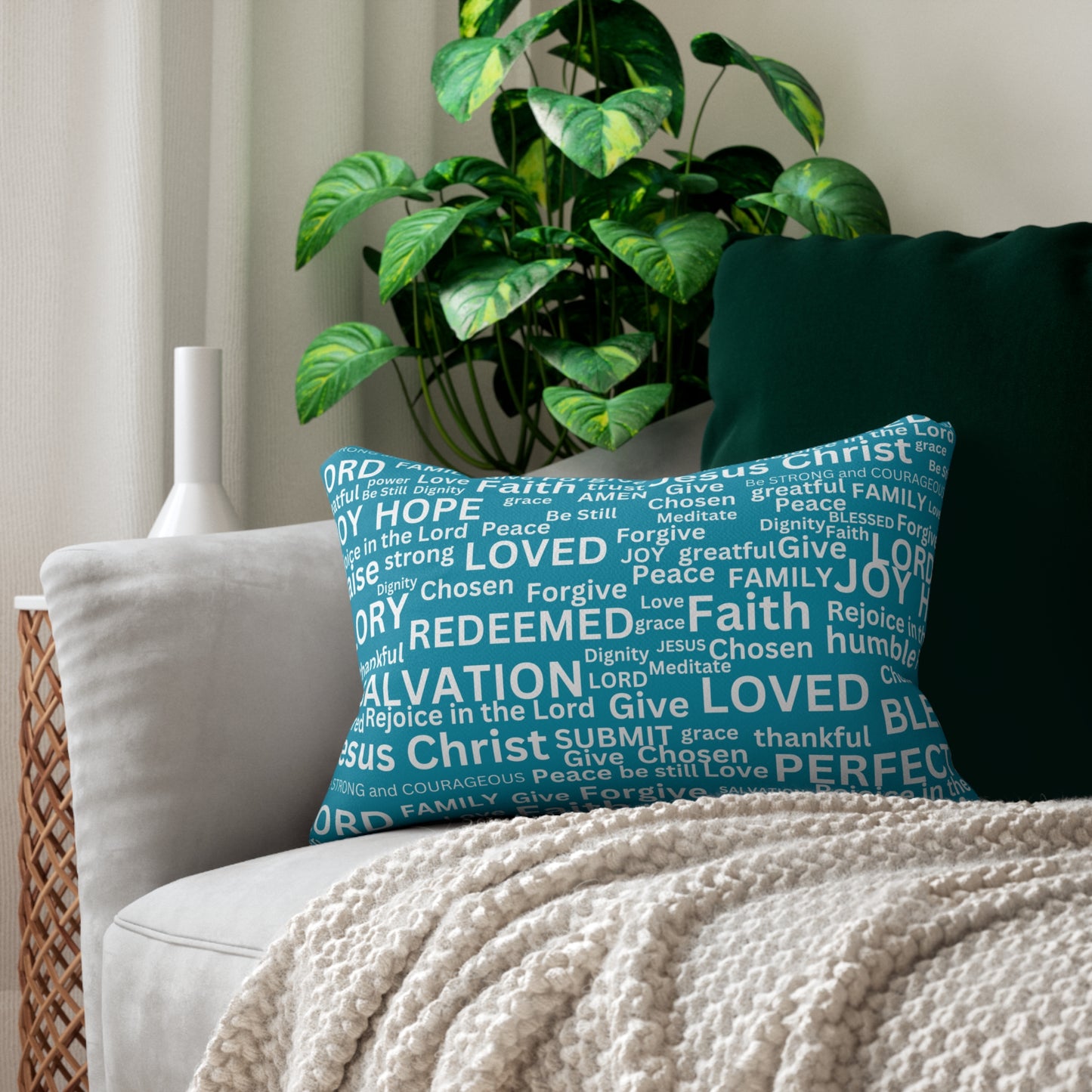 Scriptures Accent Pillow