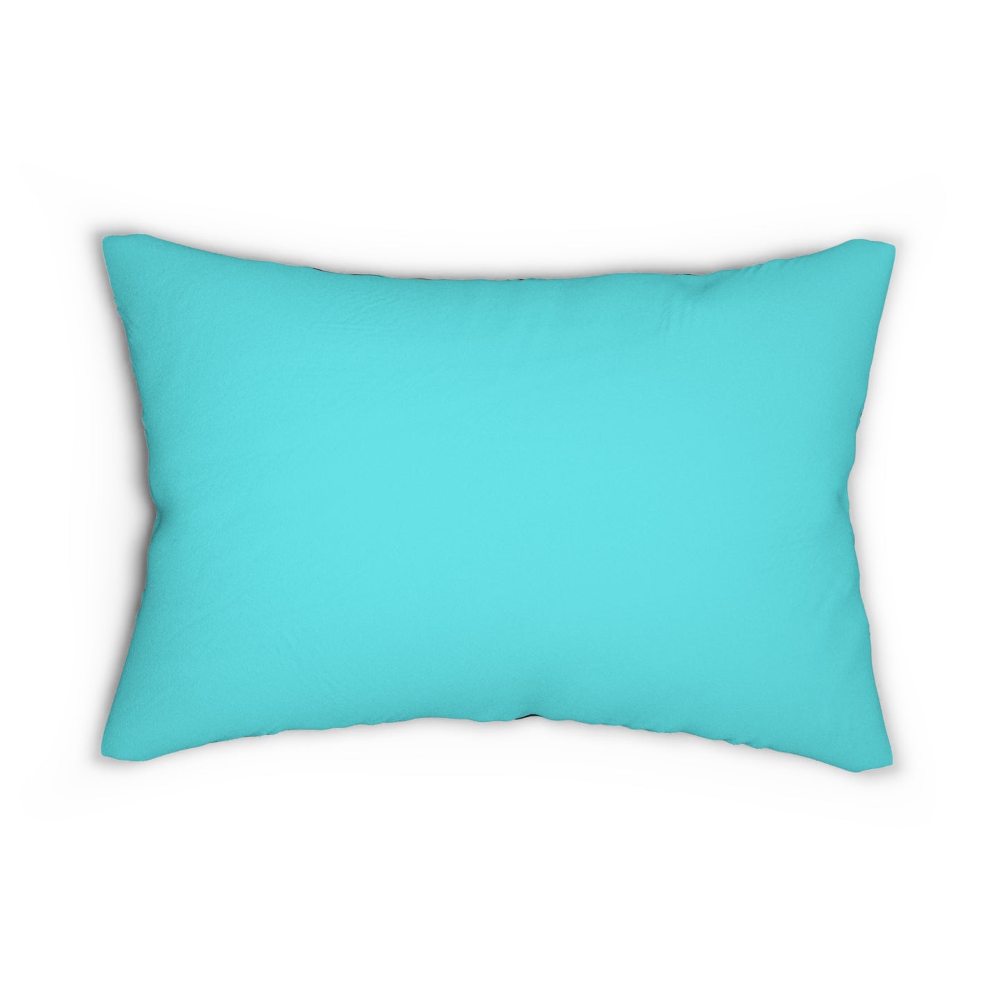 Animal Print (Dual) Turquoise Accent Pillow