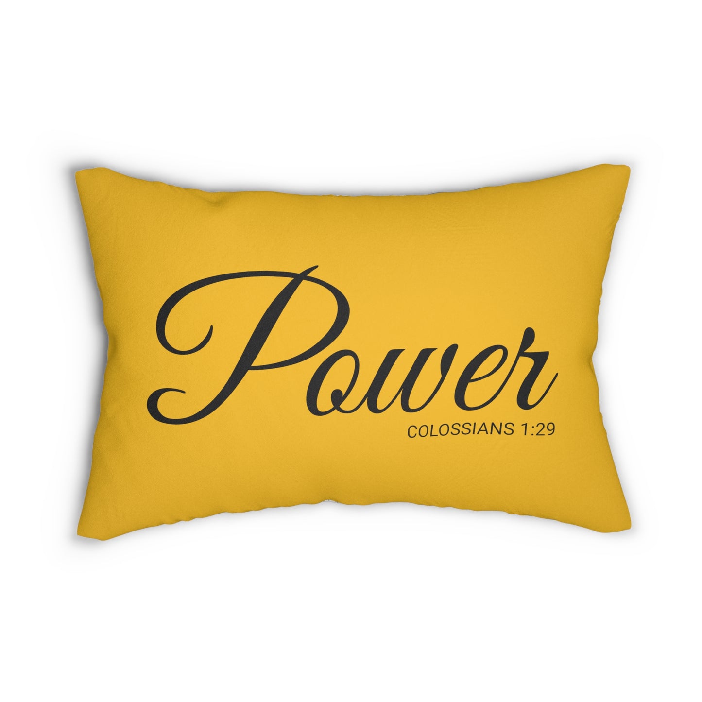 Scripture Power Colossians 1:29 Bible Verse Pillow