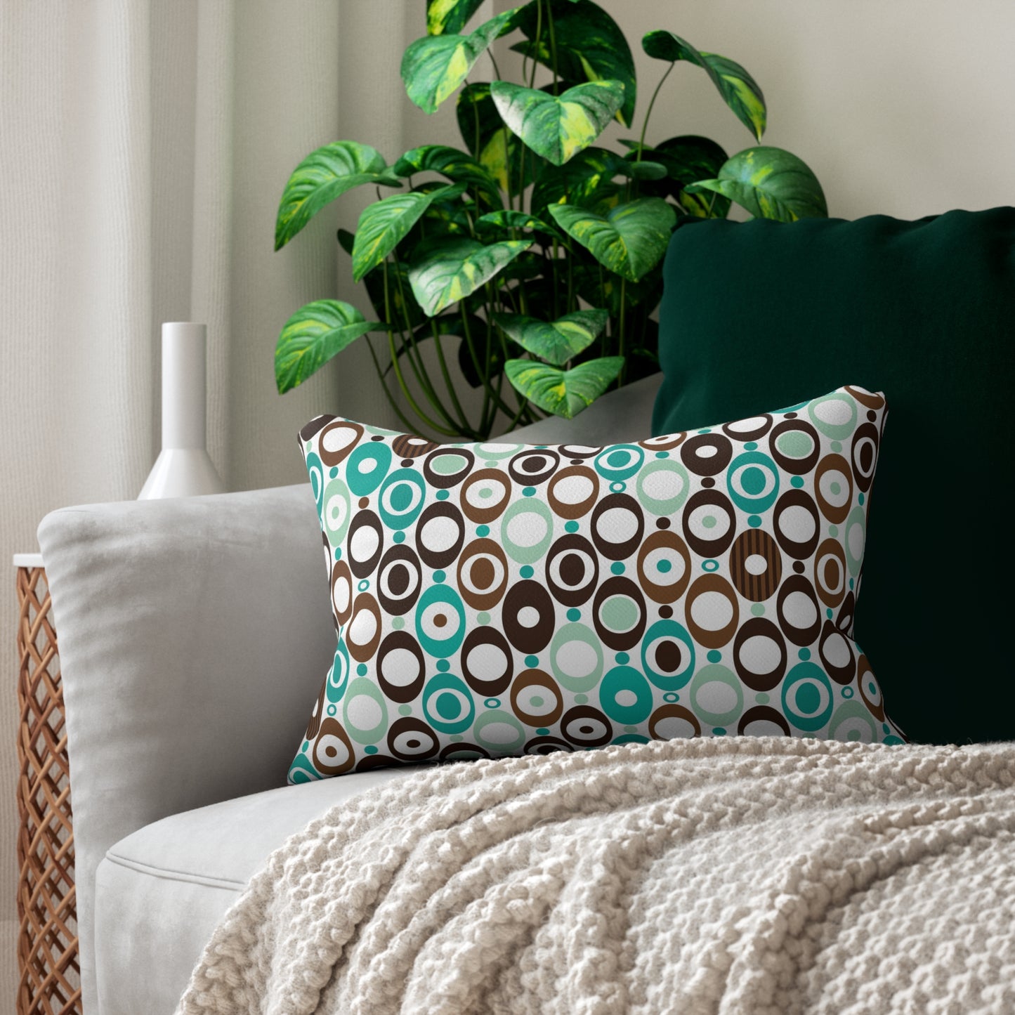 Sphere Seventies Mod Accent Pillow