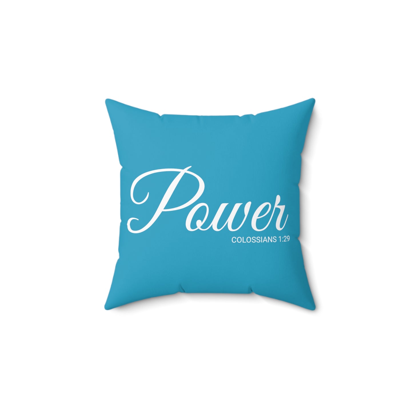 Scripture Power Colossians 1:29 Bible Verse Pillow