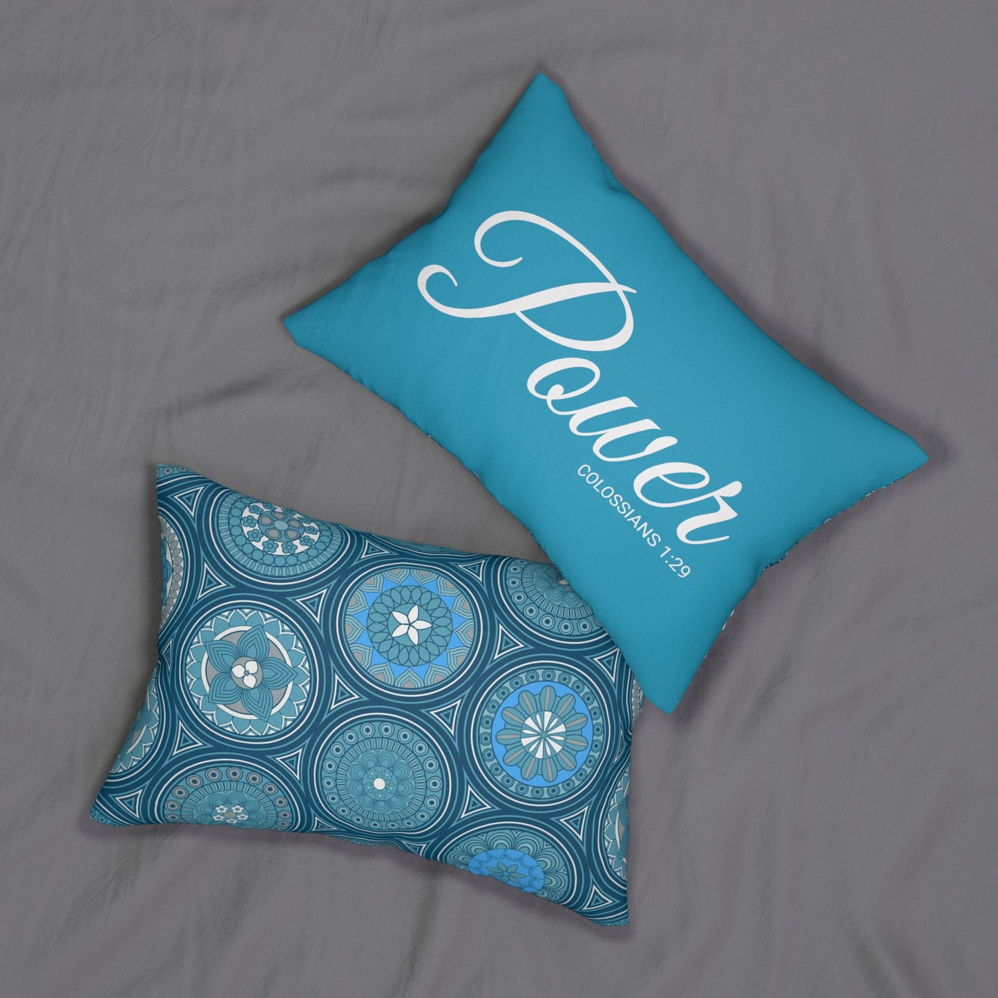 Scripture Power Colossians 1:29 Bible Verse Pillow