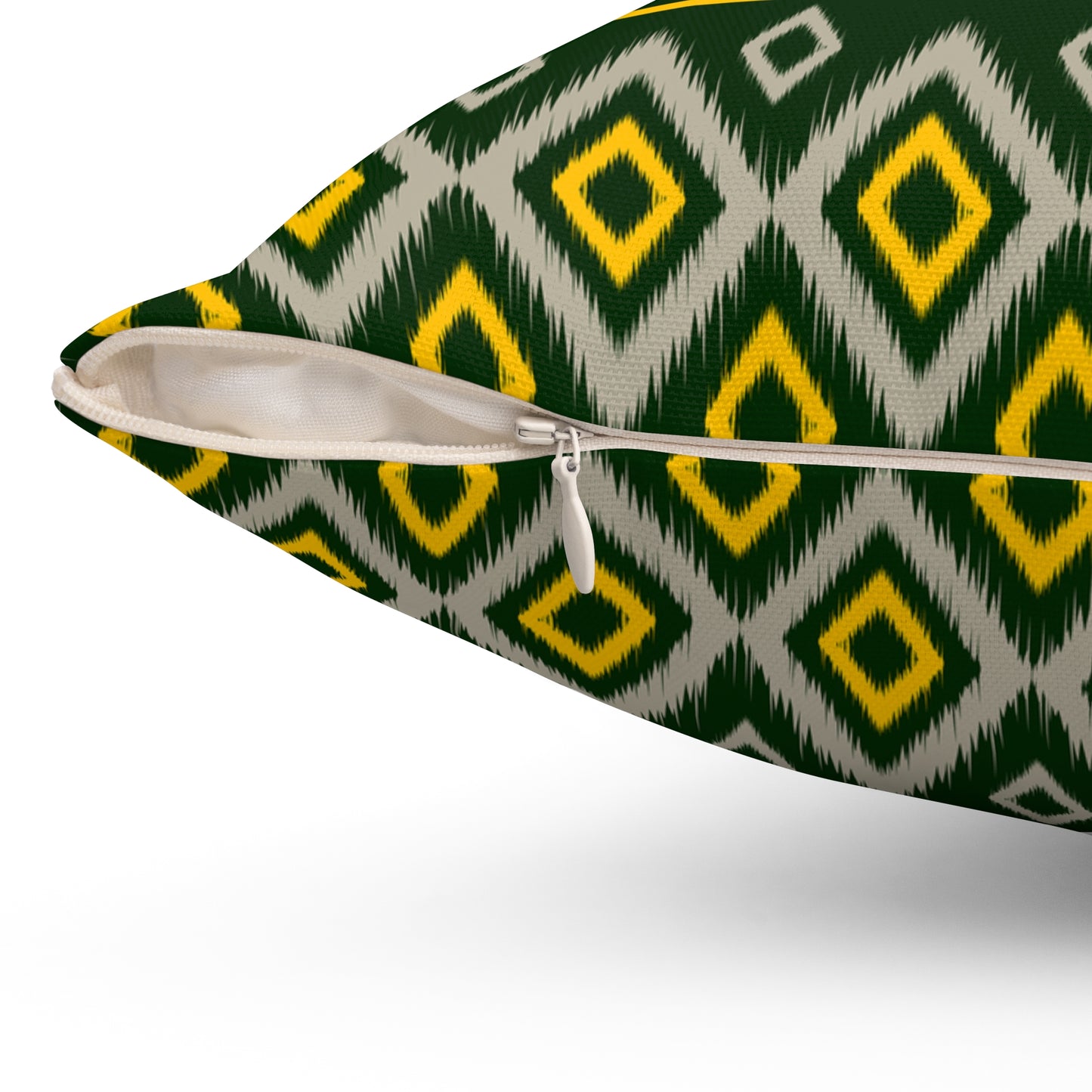 Ikat Style Throw Pillow