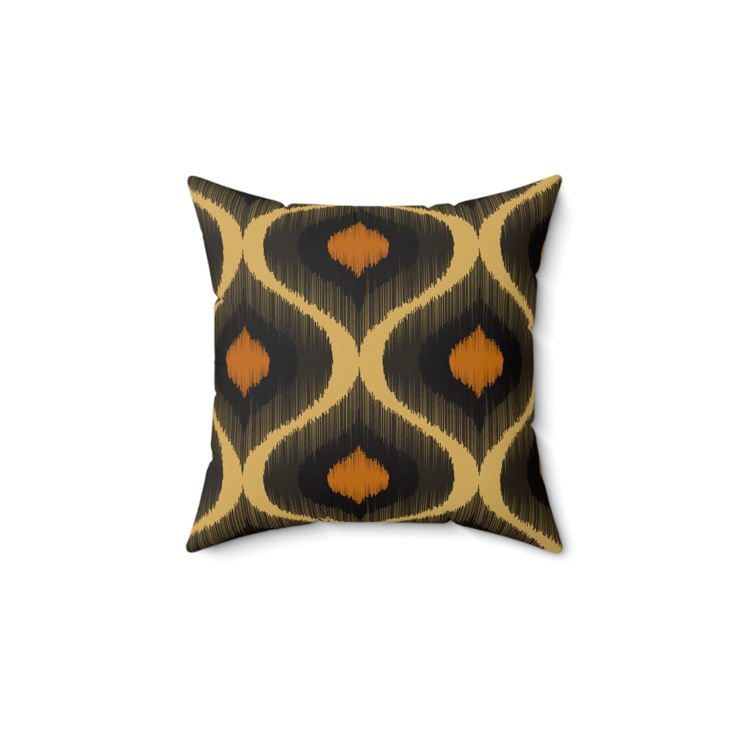 Ikat Style Throw Pillow