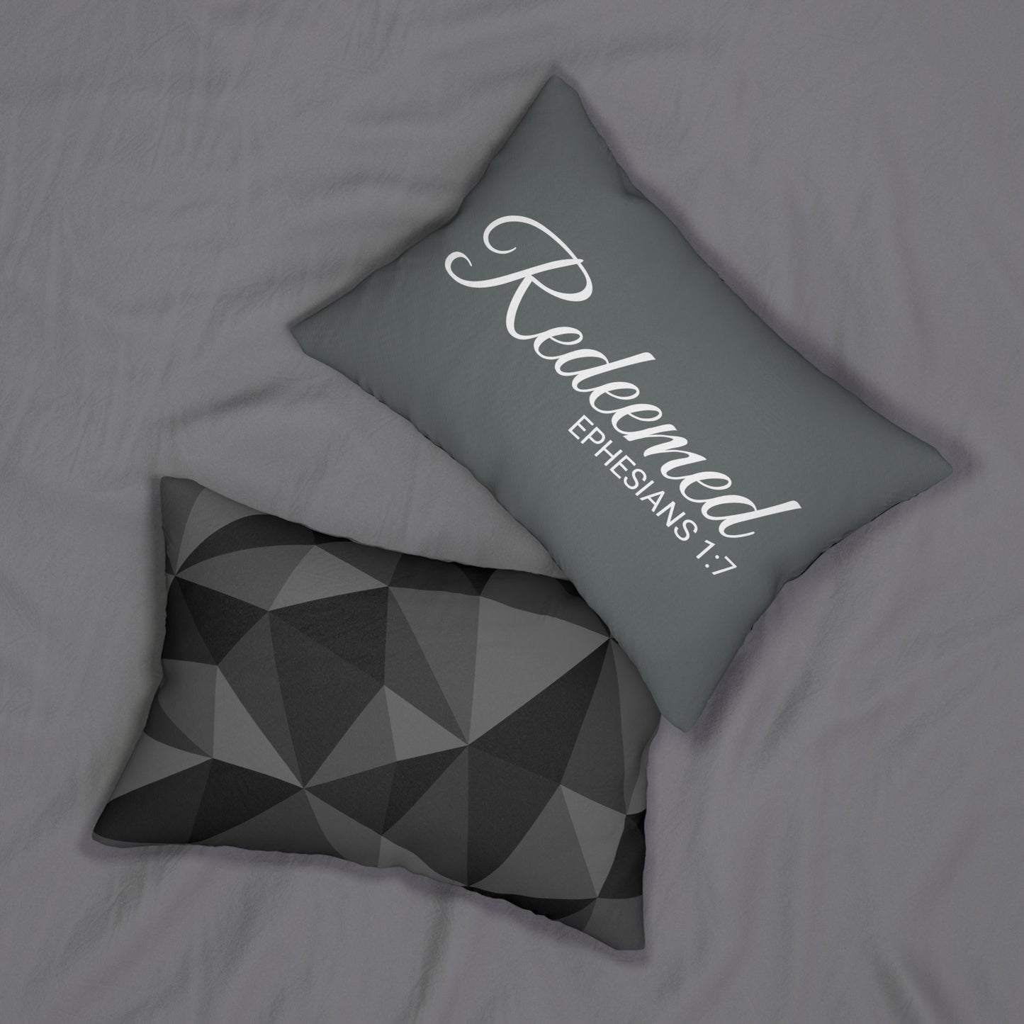 Scripture Redeemed Ephesians 1:7 Bible Verse Pillow