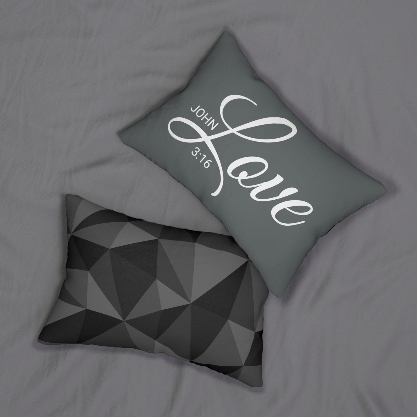 Scripture Love John 3:16 Bible Verse Pillow