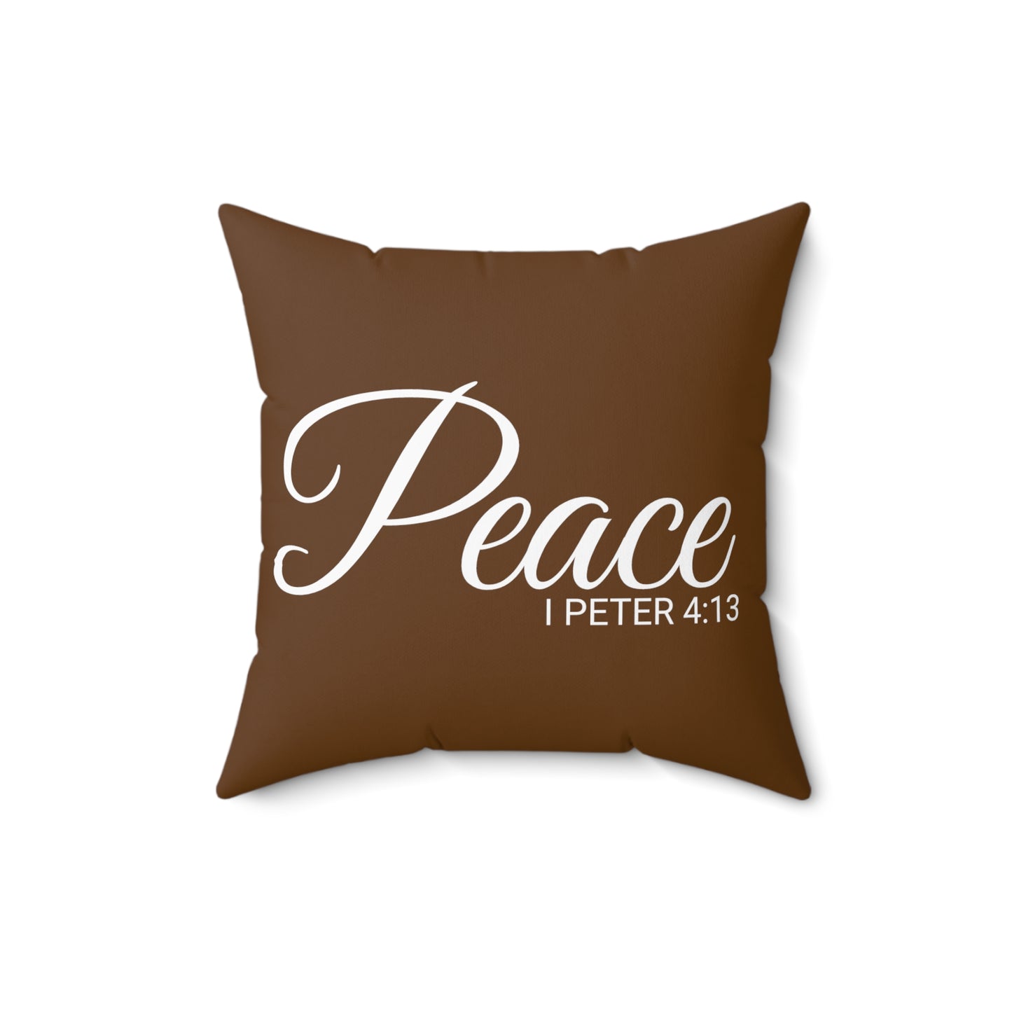 Almohada Escritura Paz 1 Pedro 4:13 Versículo bíblico