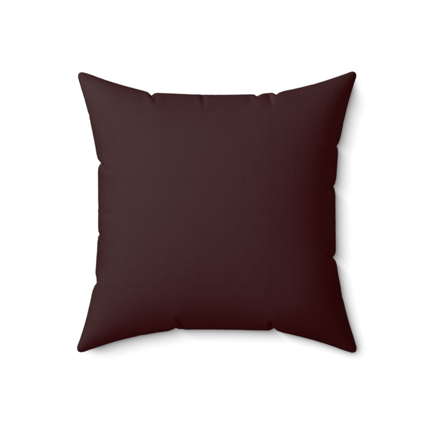 Dark Burgundy Throw Pillow