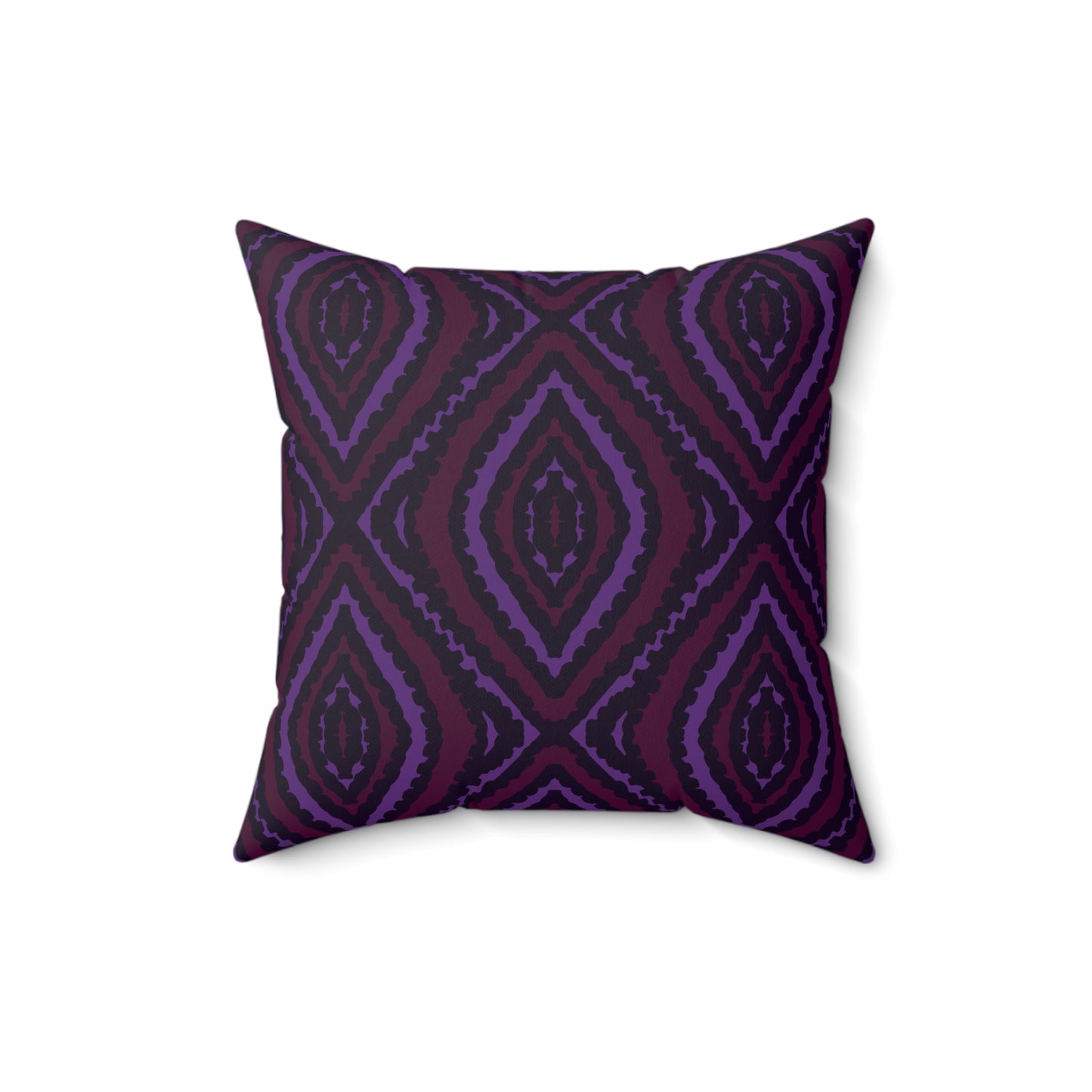 Ikat Style Throw Pillow