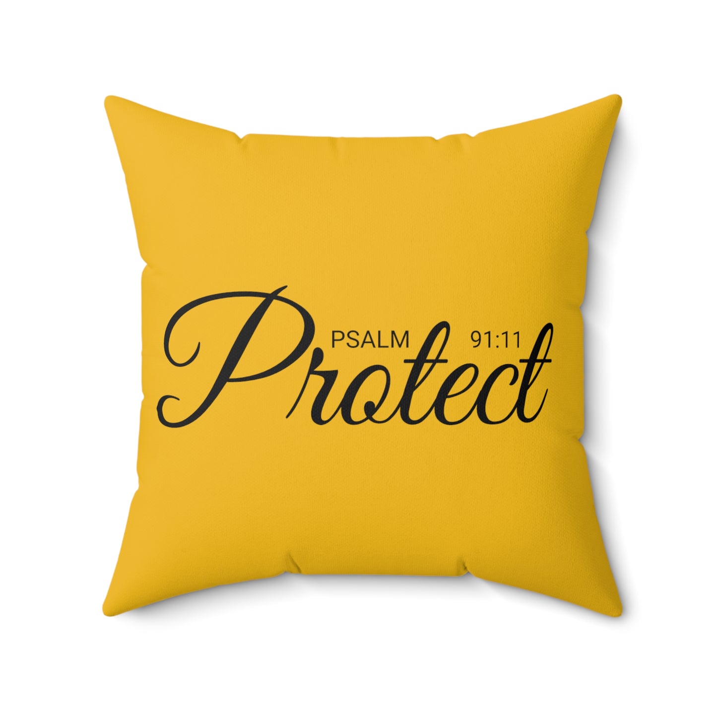 Scripture Protect Psalm 91:11 Bible Verse Pillow