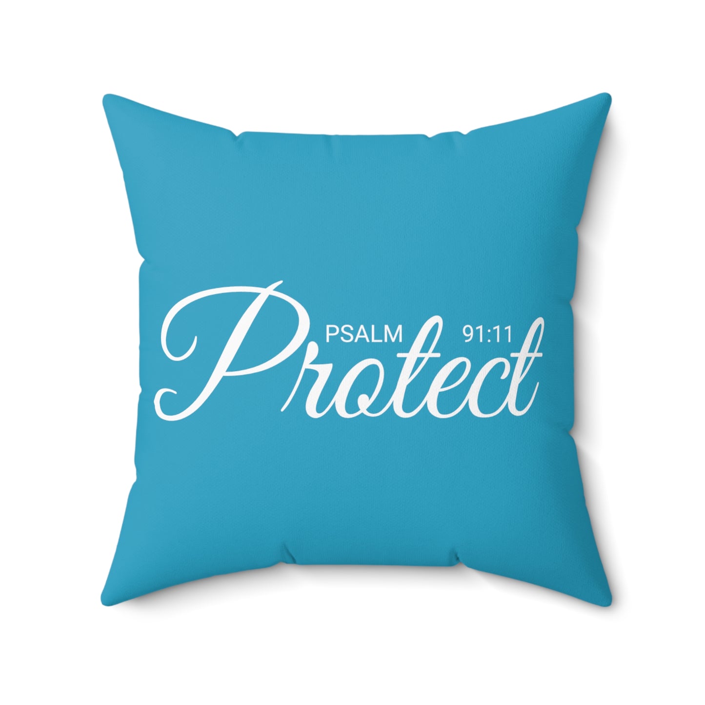 Scripture Protect Psalm 91:11 Bible Verse Pillow