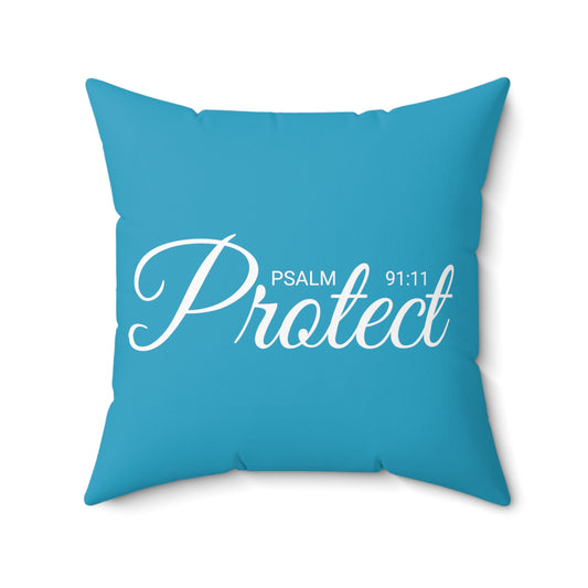 Scripture Protect Psalm 91:11 Bible Verse Pillow