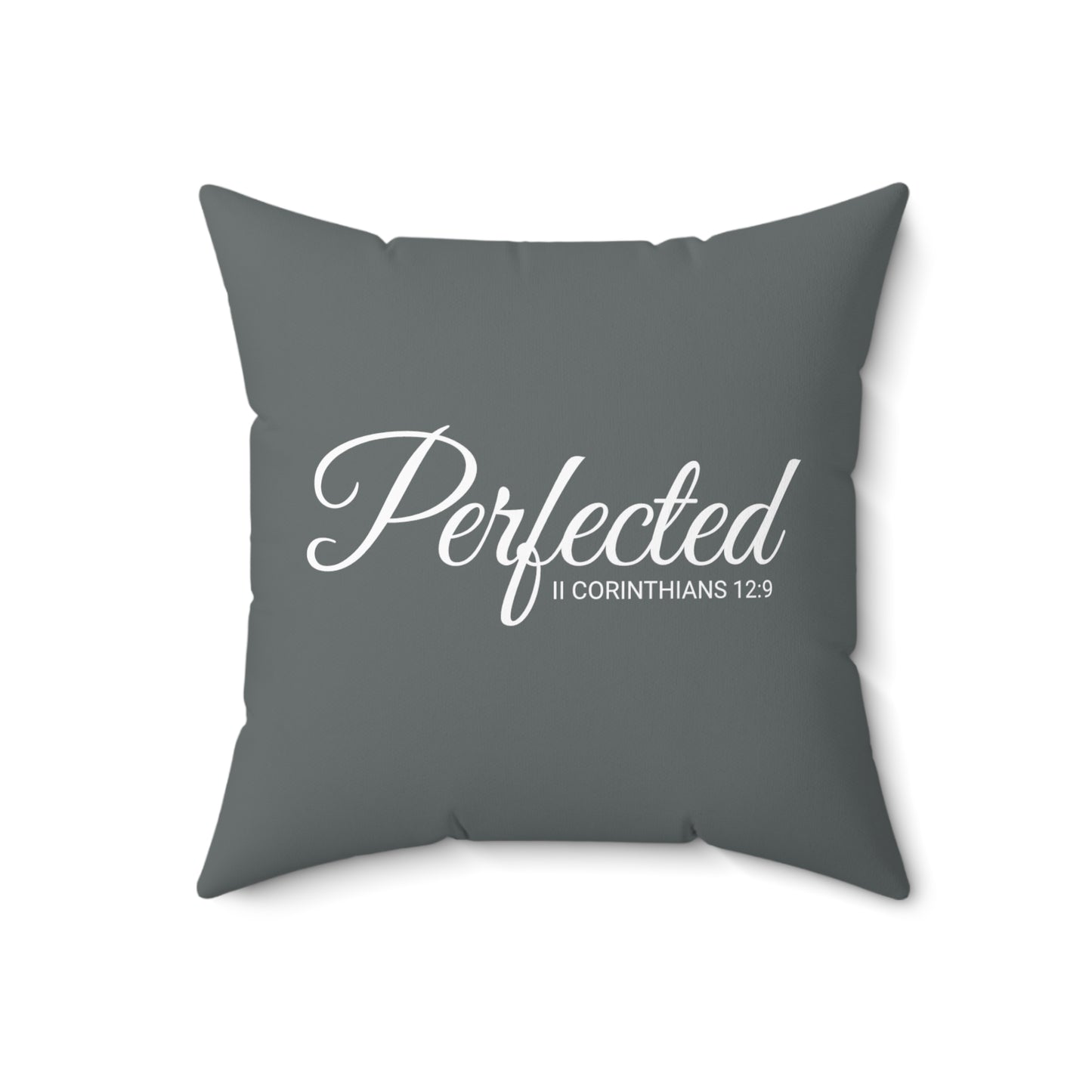 Scripture Perfected 2 Corinthians 12:9 Bible Verse Pillow