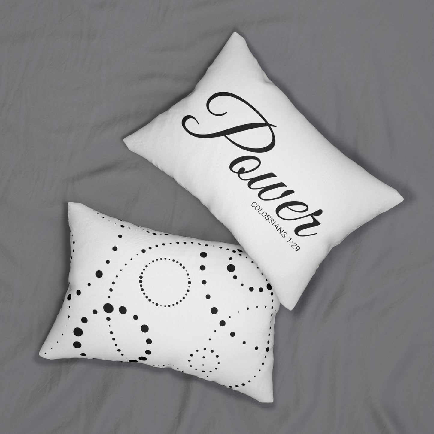 Scripture Power Colossians 1:29 Bible Verse Pillow